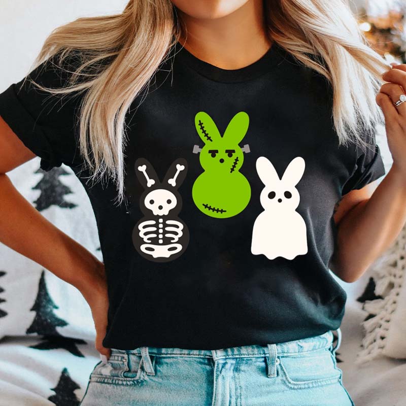 Creepy Easter Peeps Nurse T-Shirt