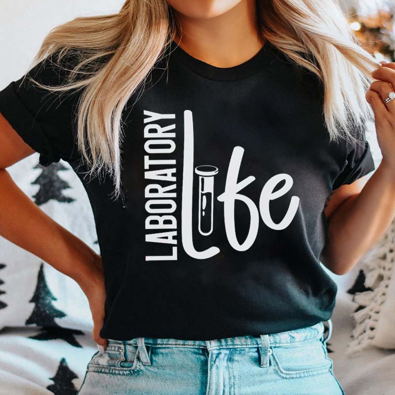 Laboratory Scientist Lab Life Nurse T-Shirt