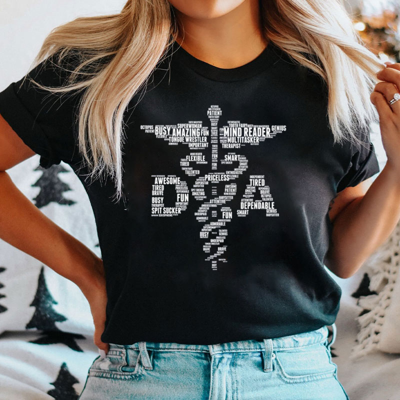 Funny Dental Description Word T-Shirt