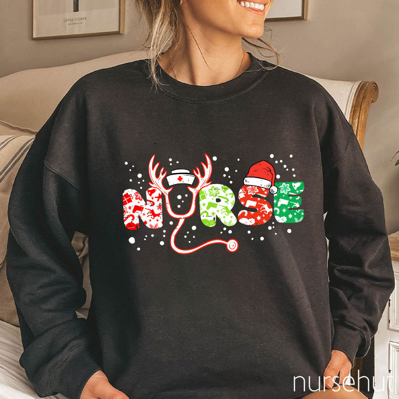 Christmas Nurse Sweatshirt