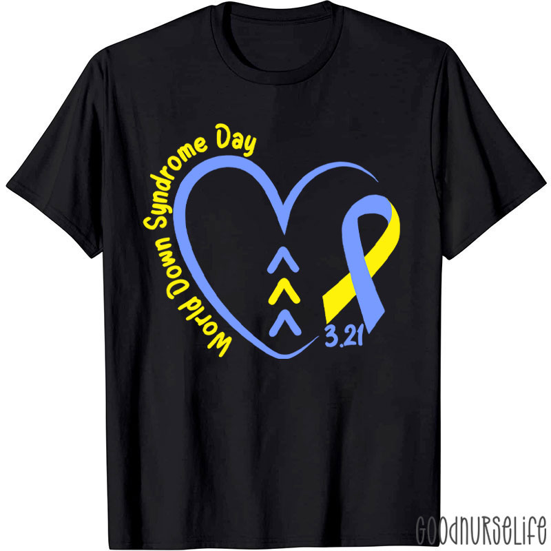 World Down Syndrome Day Nurse T-Shirt