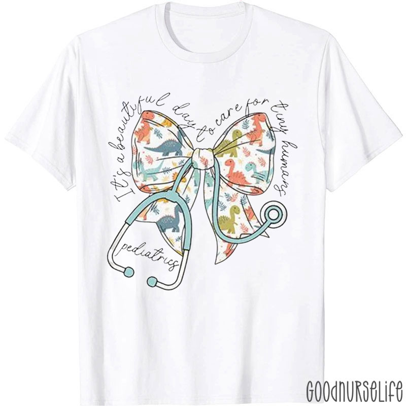 It's A Beautiful Day To Care For Turkey Humans Nurse T-Shirt
