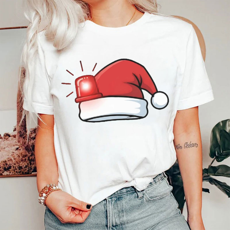 Code Red Santa Hat Nurse T-Shirt