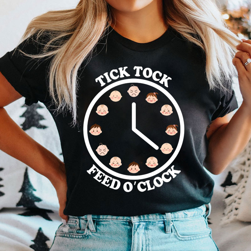 Tick Tock Feed O'clock T-Shirt