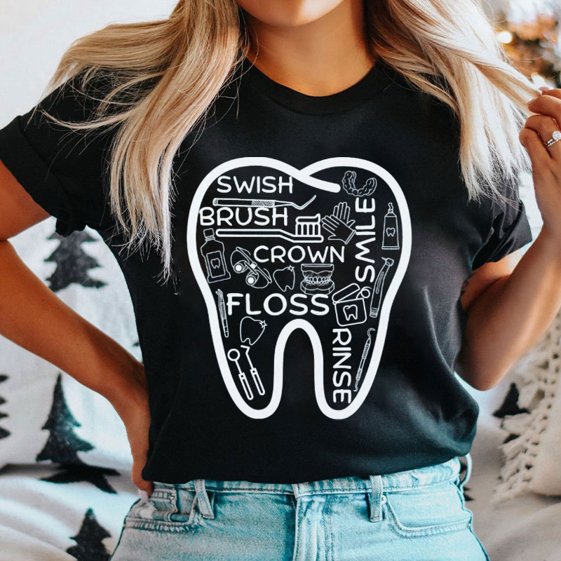 Smile Dentist Dental Assistant T-Shirt