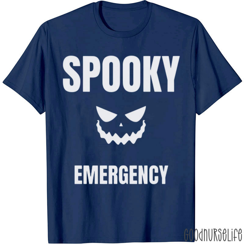 Spooky Emergency Nurse T-Shirt