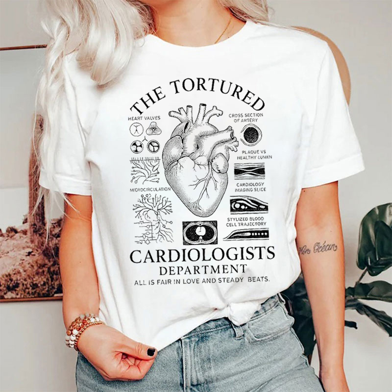 Tortured Cardiologists Cardiac T-shirt
