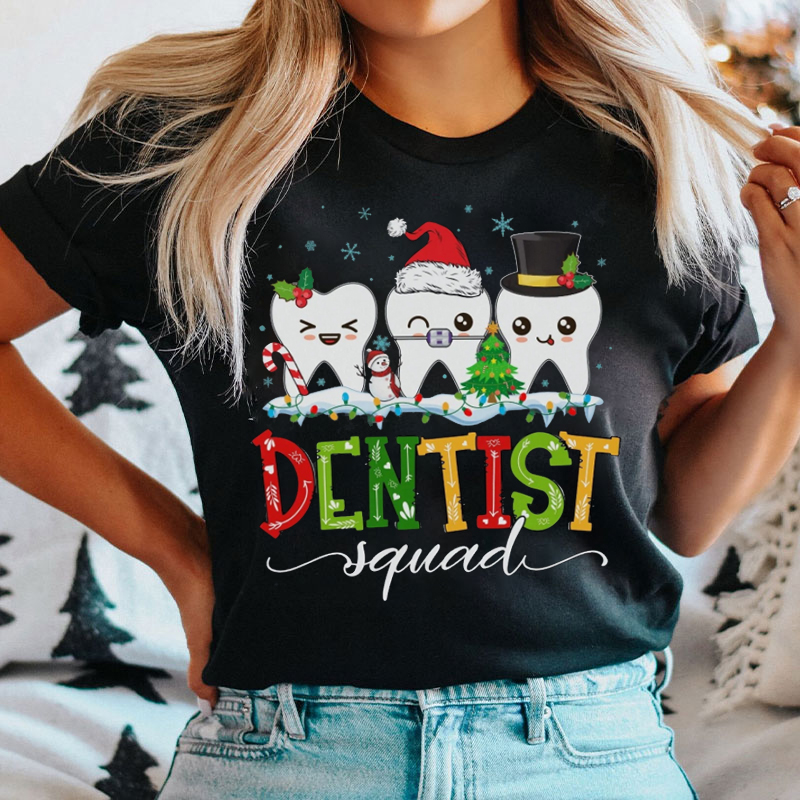 Xmas Dentist Squad T-Shirt