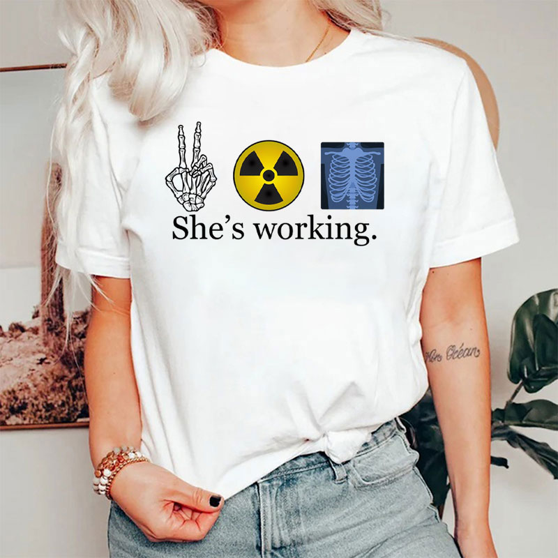 She's Working T-Shirt