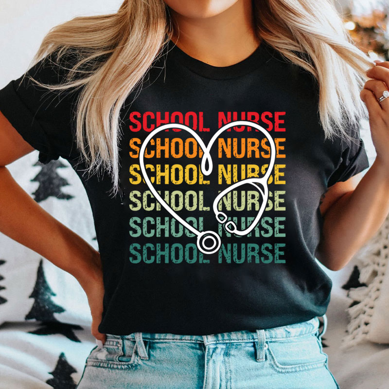 School Nurse Appreciation Nursing Nurse T-Shirt