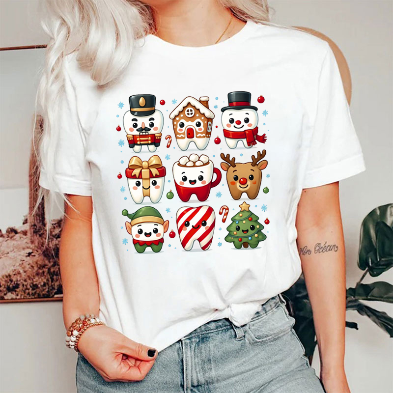 Holiday Dental Christmas Nutcracker Tooth T-Shirt