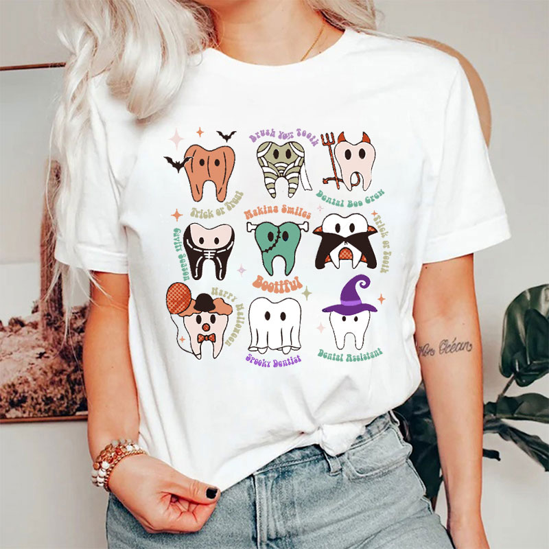 Spooky Season Making Smiles T-Shirt