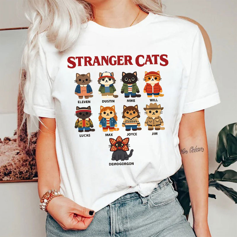 Stranger Cats T-shirt