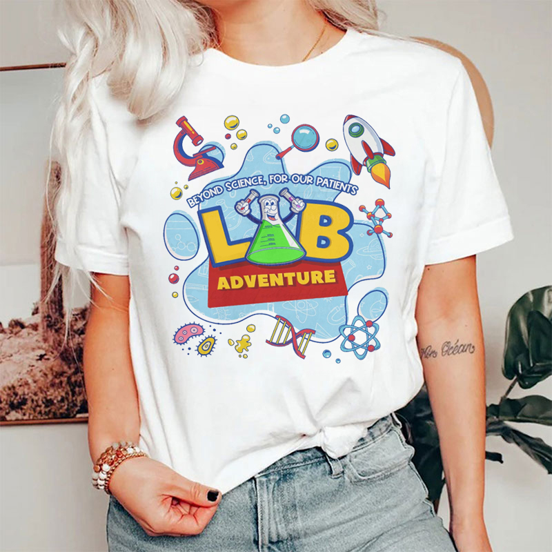 Beyond Science For Our Patients Lab Adventure T-shirt