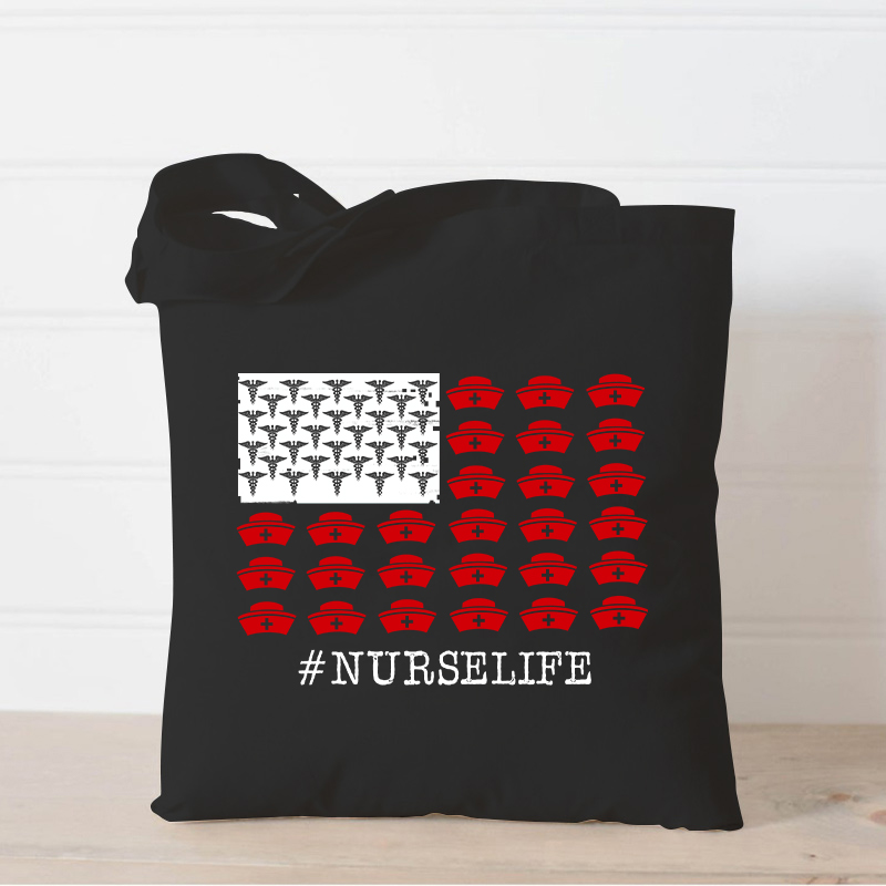 This Is The Life Of A Nurse Tote Bag
