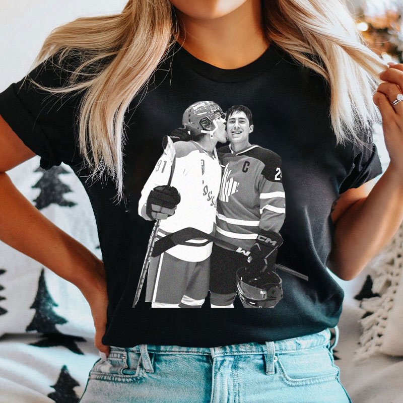 Hockey's Kiss Hockey Fan T-shirt
