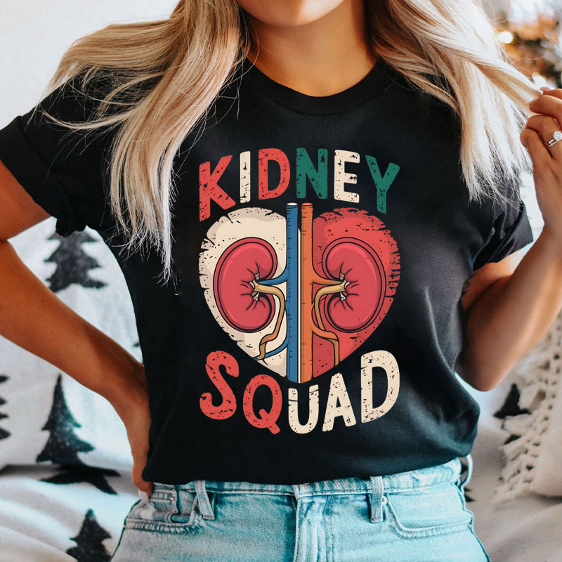 Kidney Squad Nephrology Awareness T-Shirt