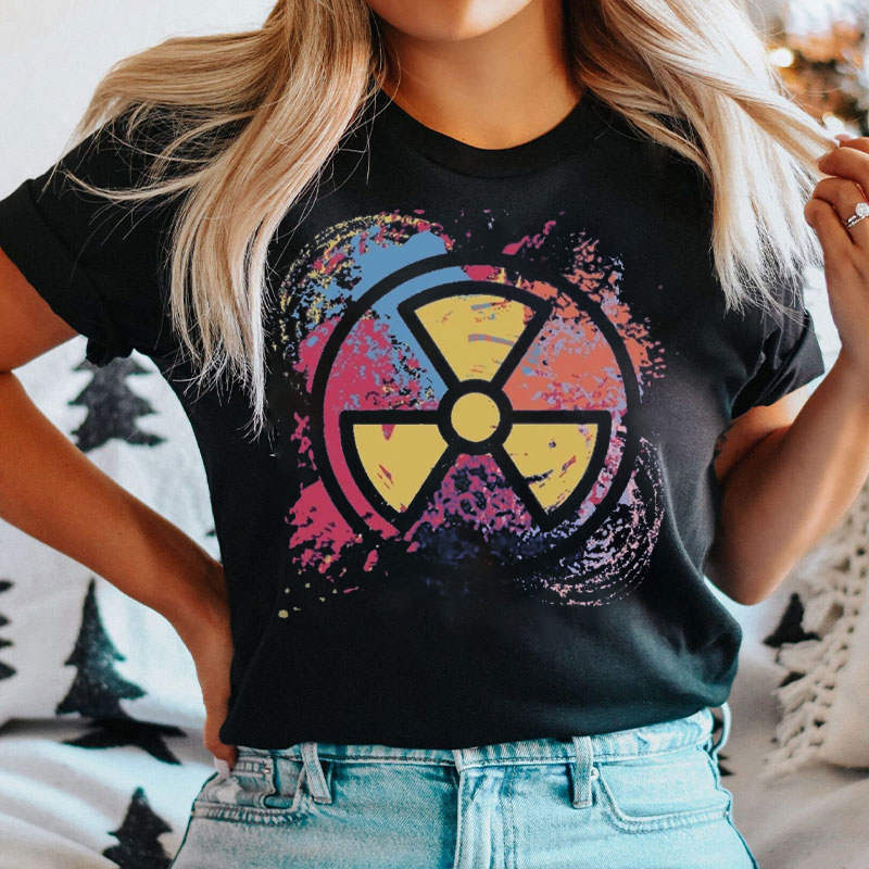 Radiation Symbol Nuclear Medicine T-shirt