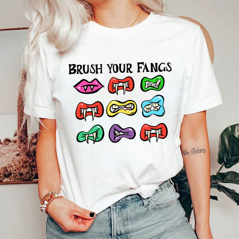 Brush Your Fangs Bro T-Shirt