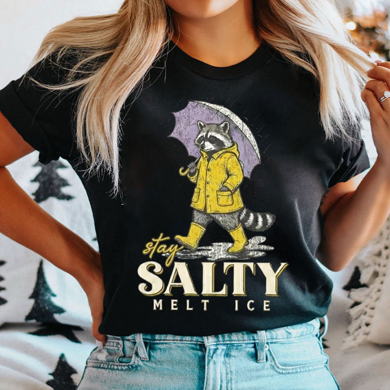 Stay Salty Melt ICE Immigration Protest Nurse T-shirt