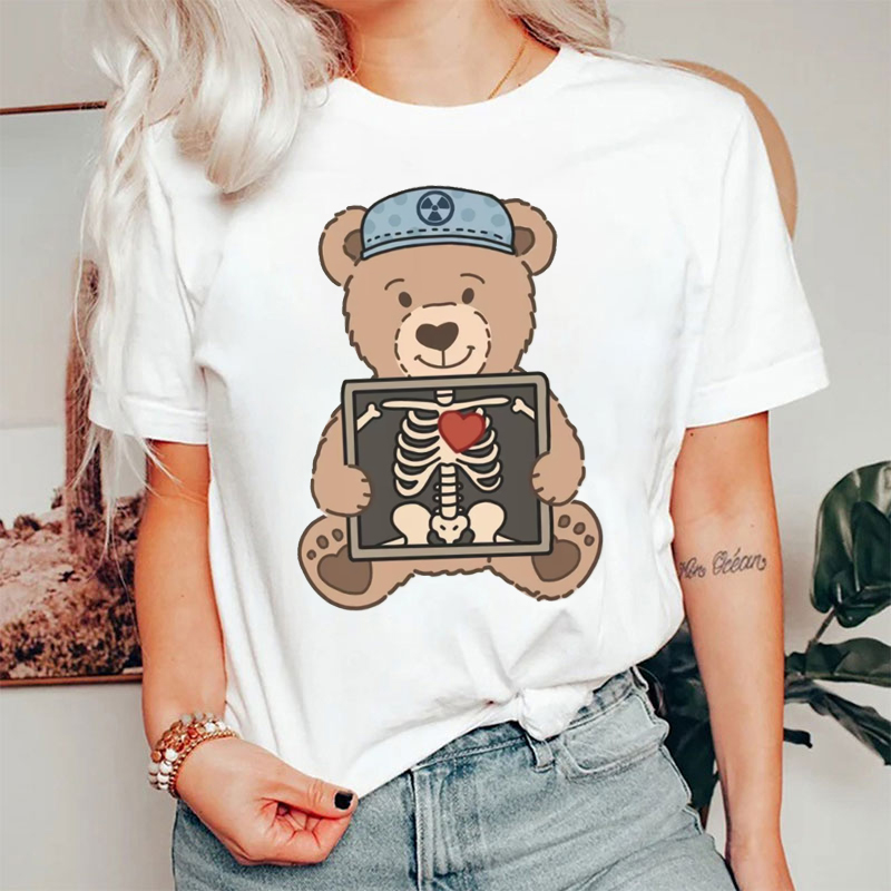 Radiology Brown Bear T-shirt