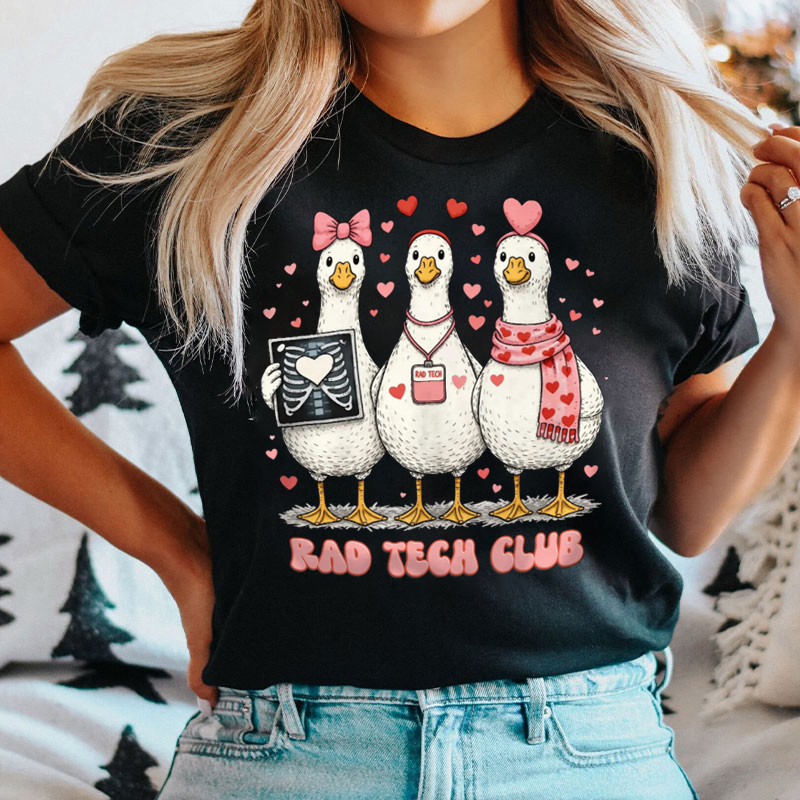 Valentine Goose Rad Tech Club T-shirt