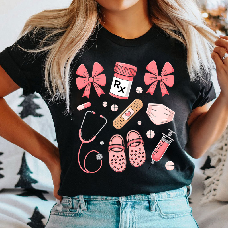 Valentine Nurse Life Nurse T-shirt