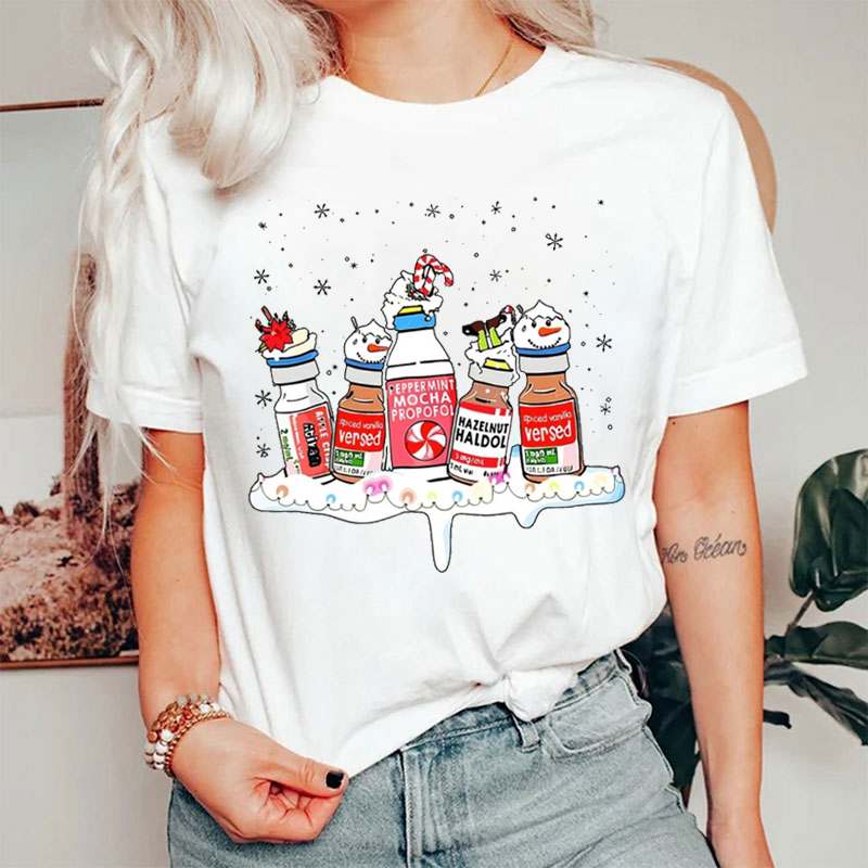 Christmas Pharmacy Snow Day T-Shirt