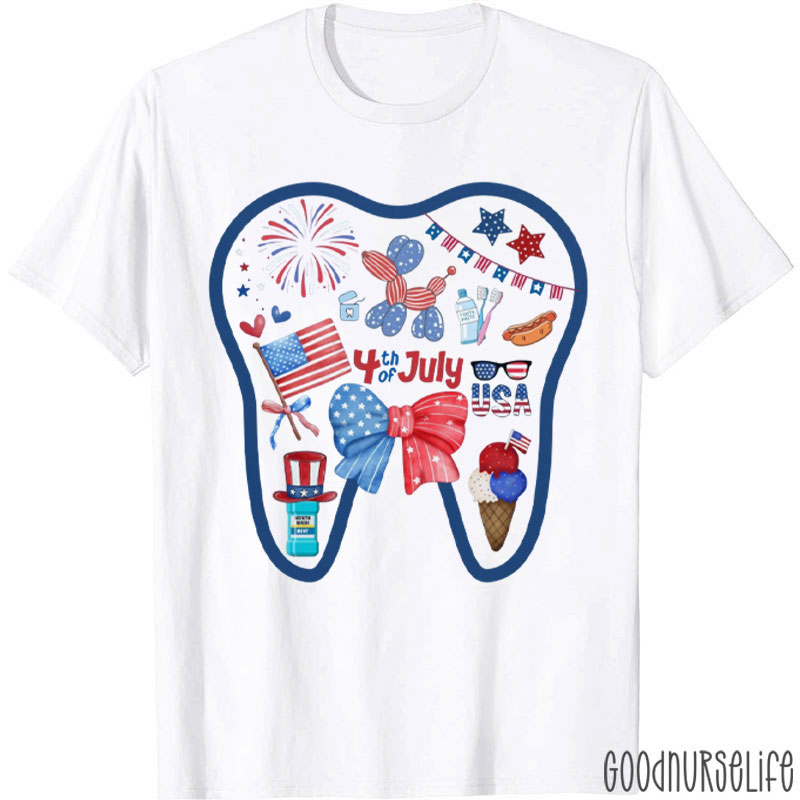 4th Of July Dental Assistant T-Shirt