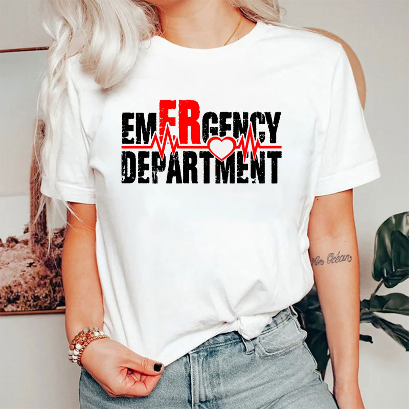 Emergency Department ER Nurse T-Shirt