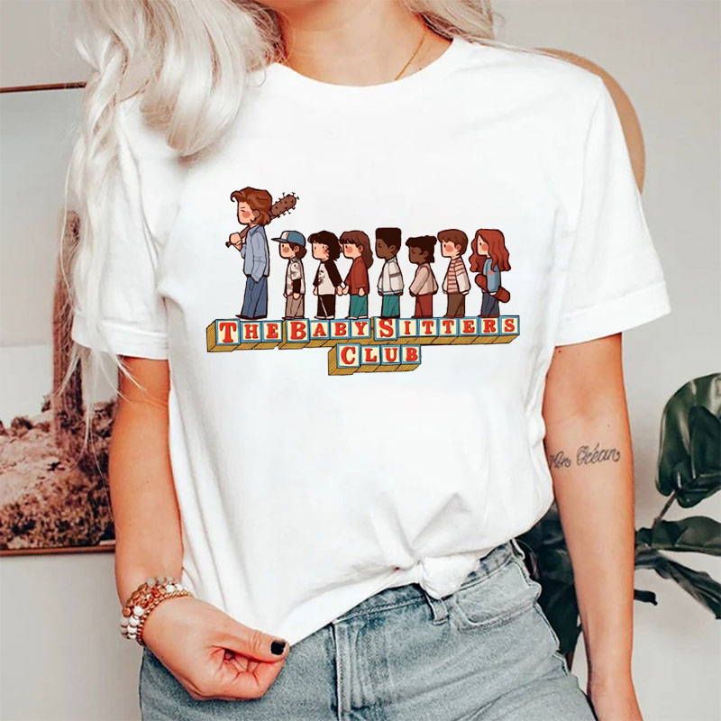 Retro 80s TV Show The Babysitters Club T-shirt