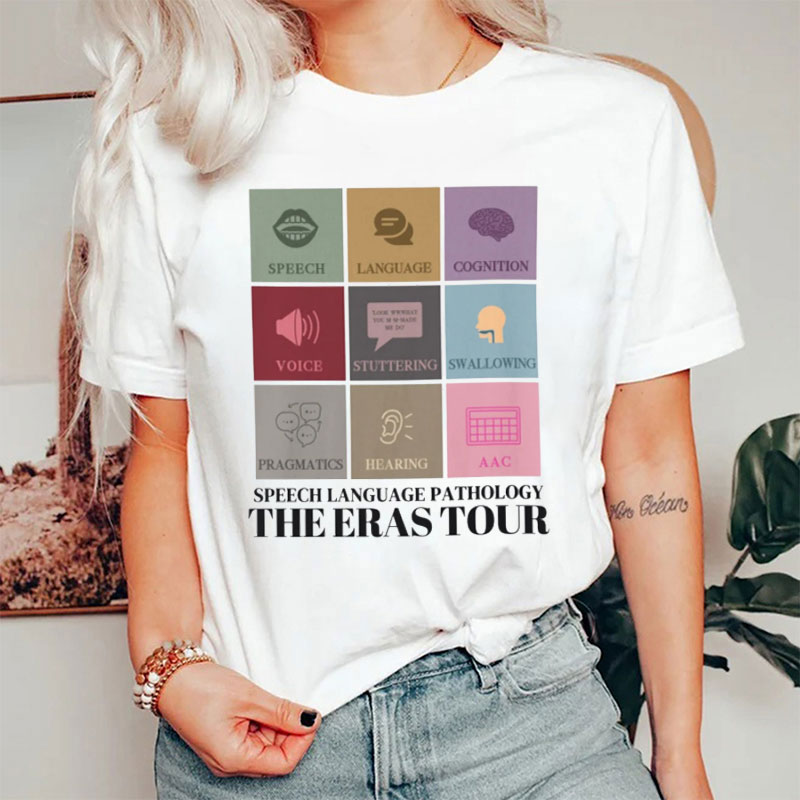 Speech Language Pathology The Eras Tour T-Shirt