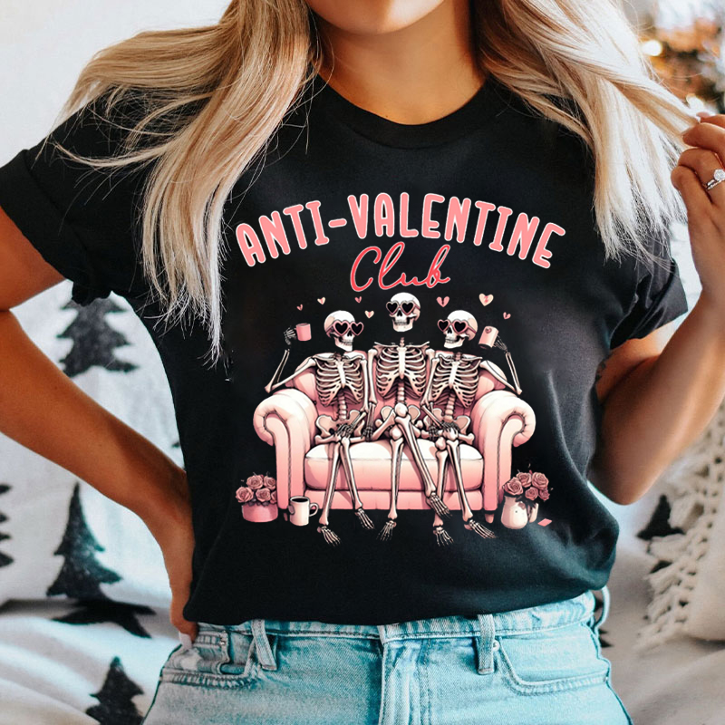 Anti-Valentine Club Nurse T-shirt