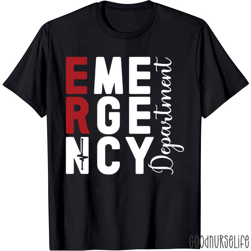 Independence Day Emergency Department ER Nurse T-Shirt