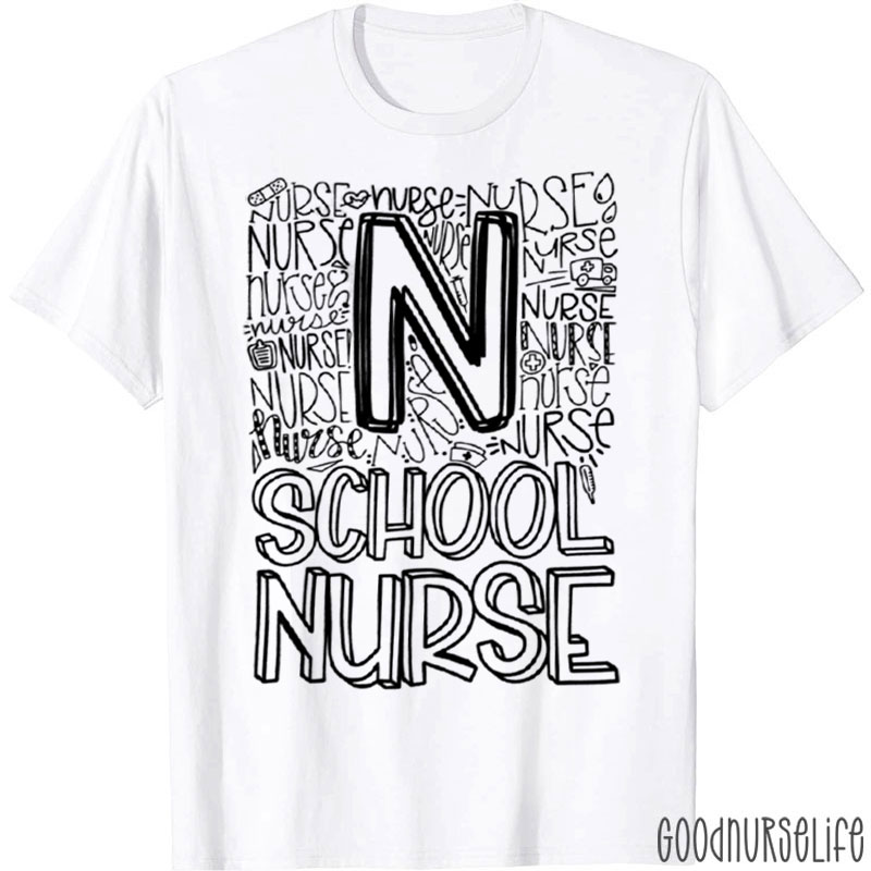 Funny Word Nursing School Nurse T-Shirt