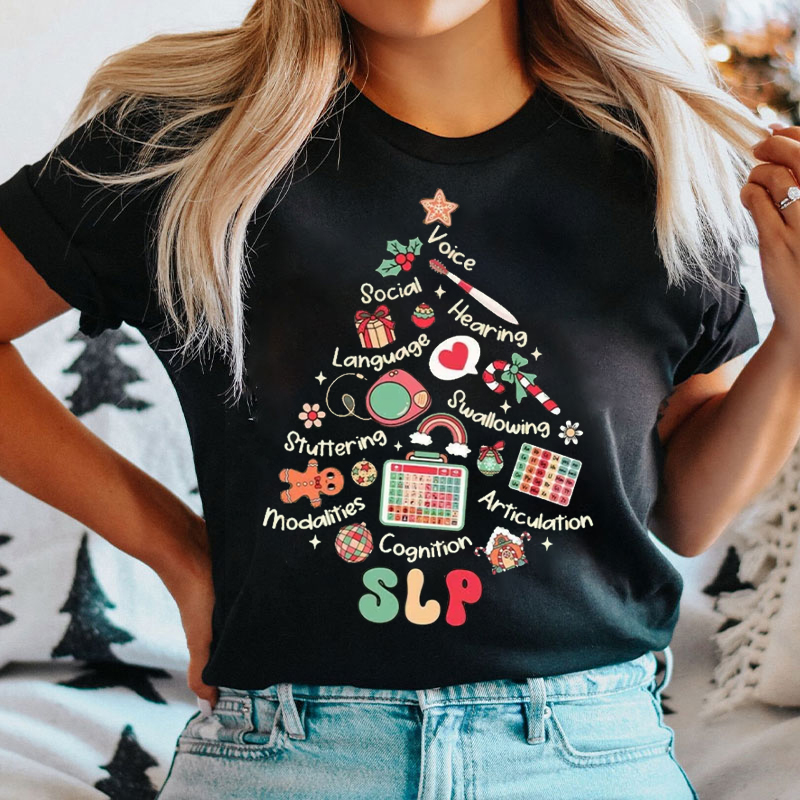 SLP Christmas Tree T-Shirt