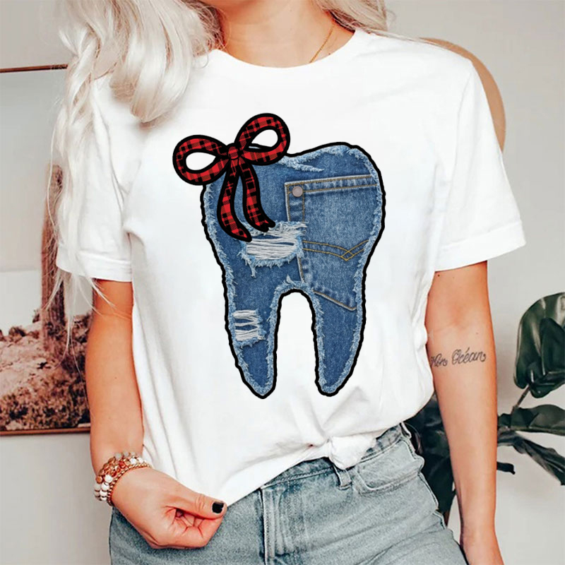 Dental Denim T-Shirt