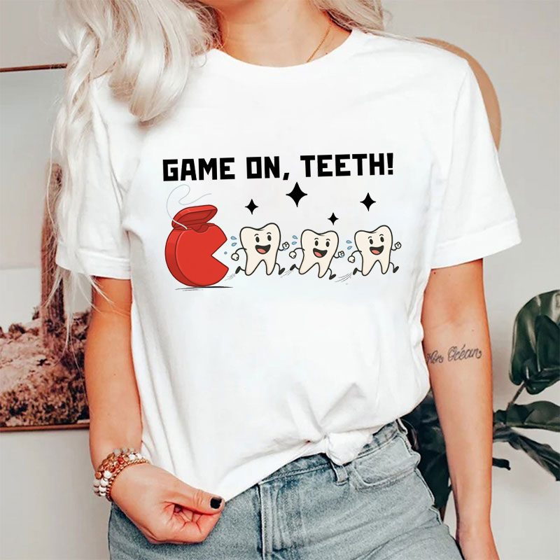 Game On Teeth T-shirt