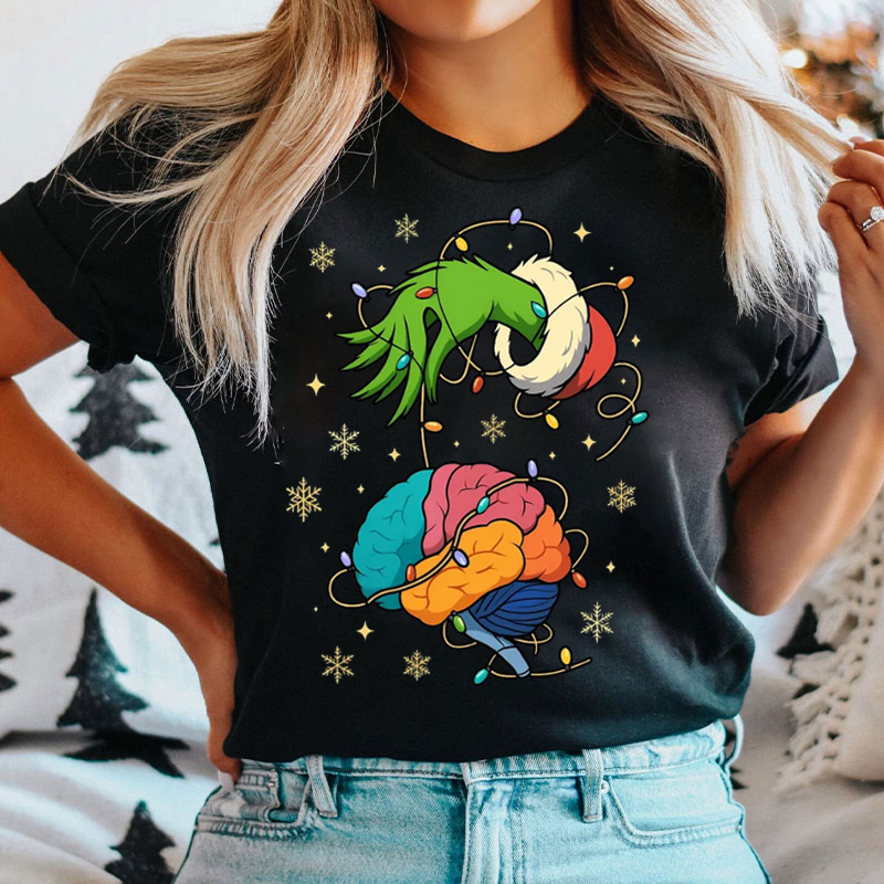 Mean Guy Brain Anatomy T-Shirt