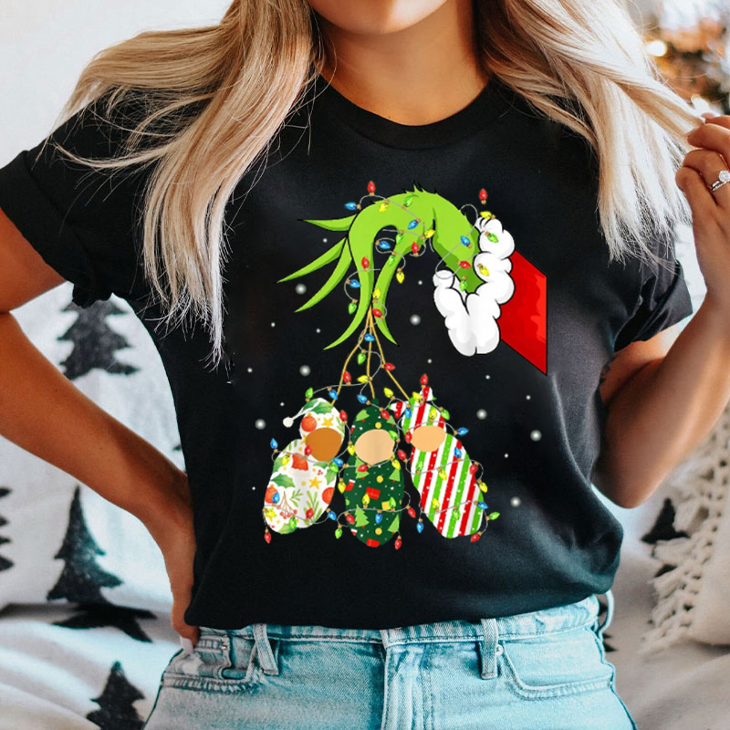 Hand Holding Baby Labor And Delivery Nurse T-Shirt