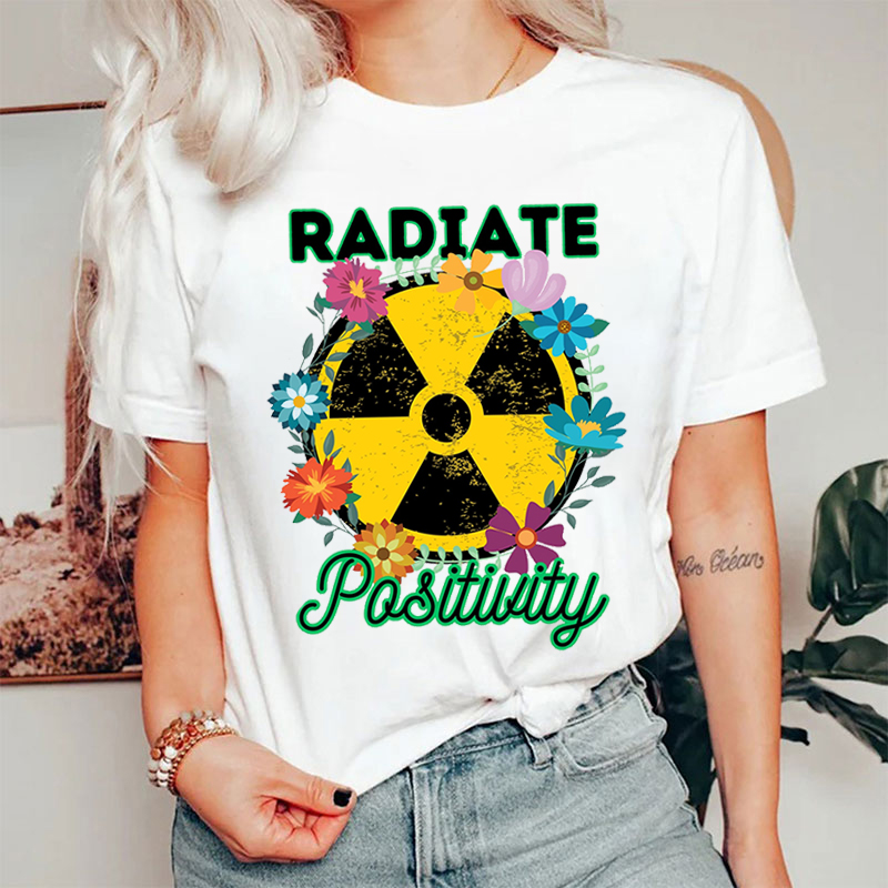 Floral Radiate Positivity T-Shirt