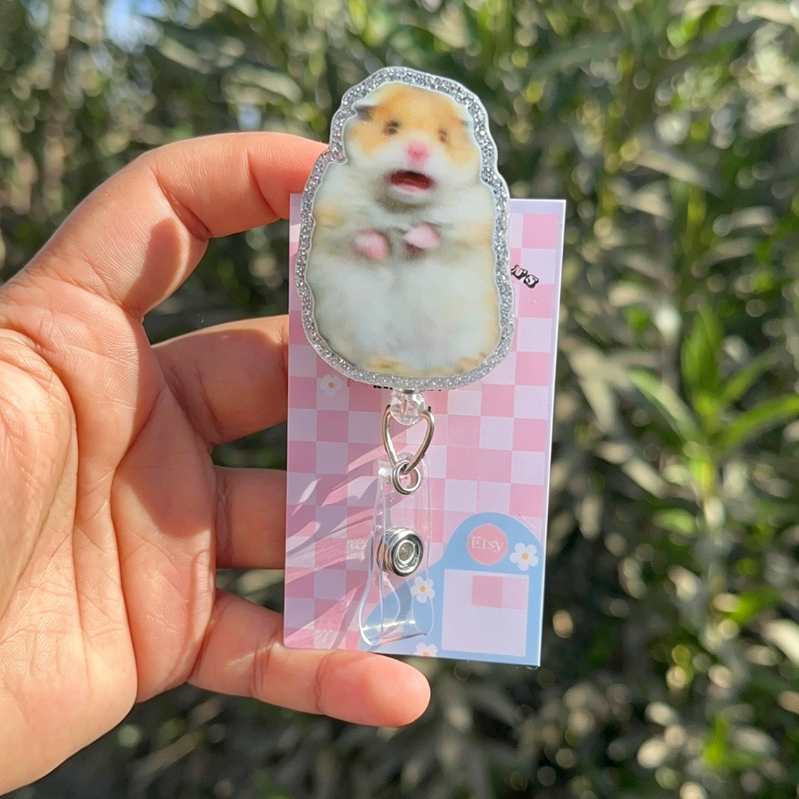 Scared Hamster Badge Reel
