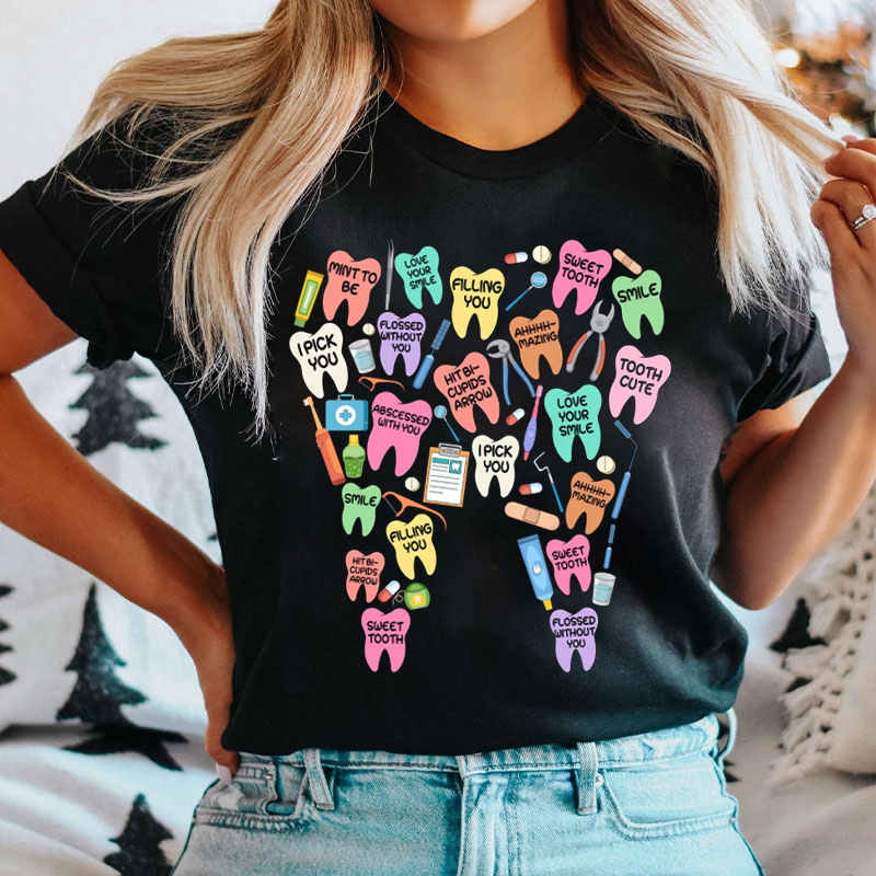 Sweet Valentine Teeth T-shirt