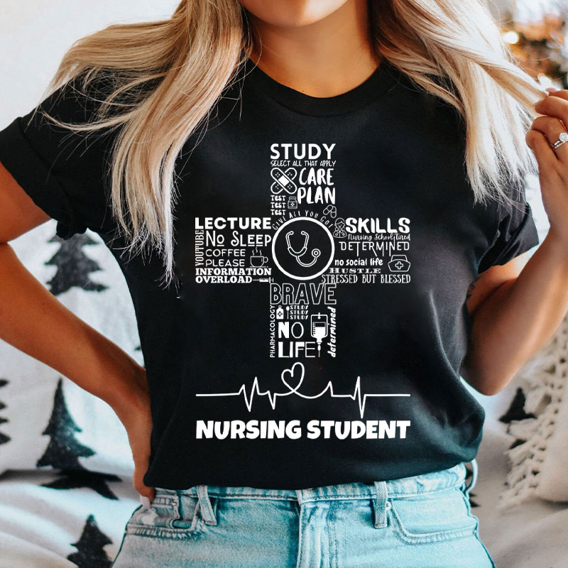 Study Select All That Apply Care Plan Nursing Student T-Shirt