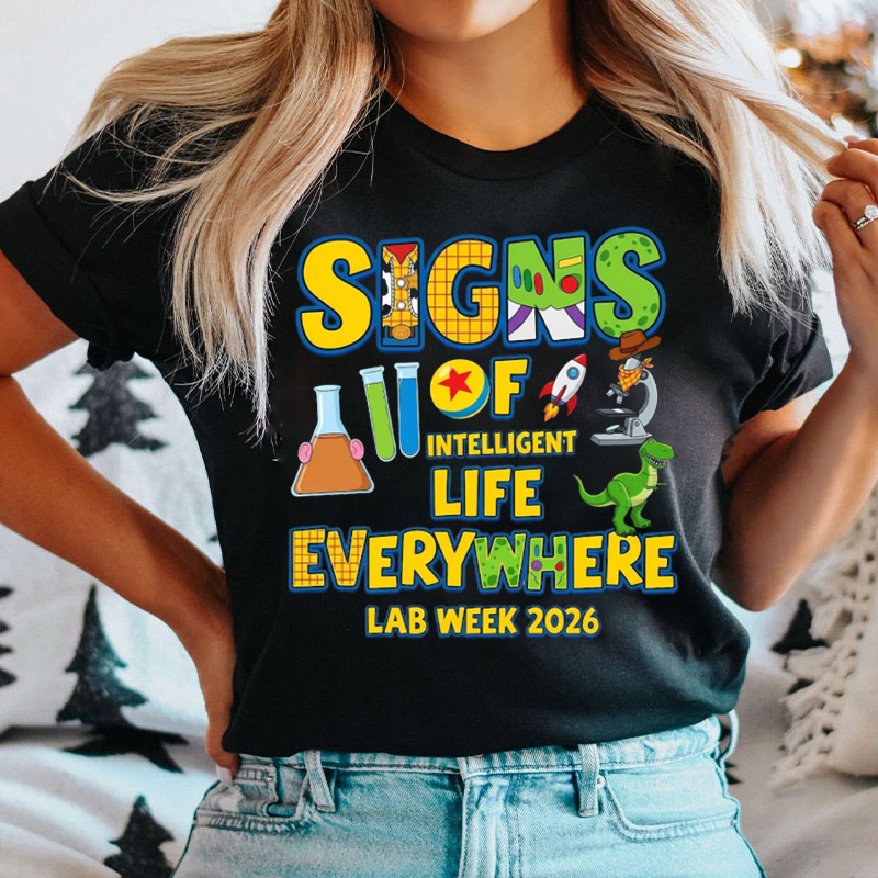 Signs Of Intelligent Life Everywhere T-Shirt