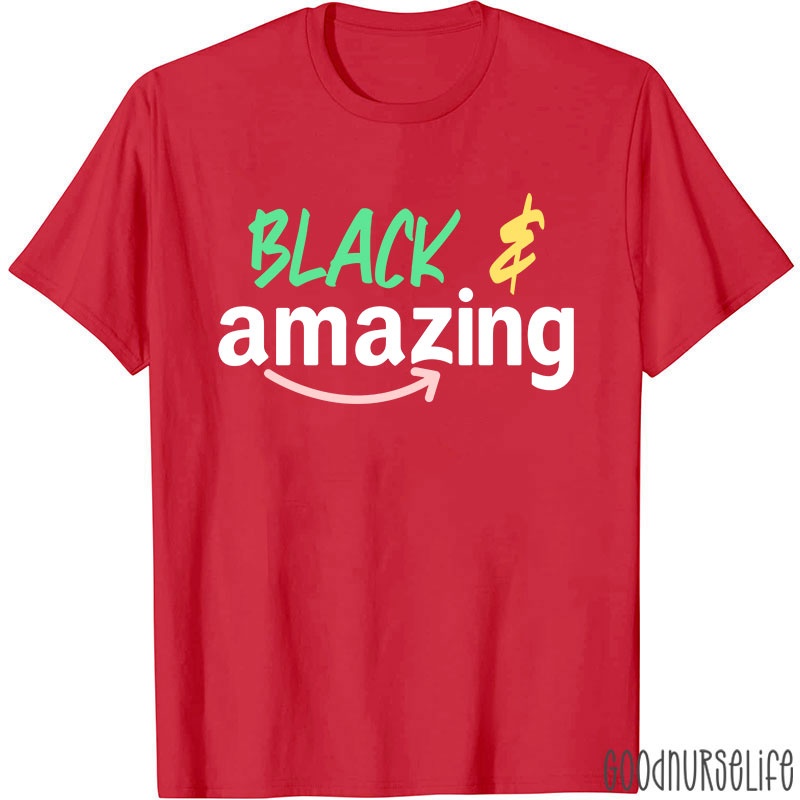 Black Pride Nurse T-Shirt