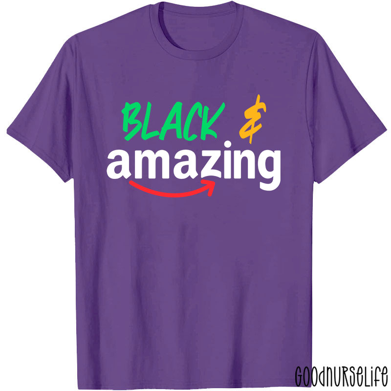 Black Pride Nurse T-Shirt