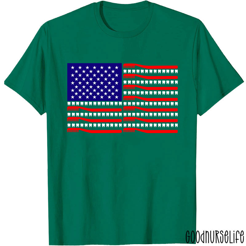 Dental Hygienist Patriotic T-Shirt