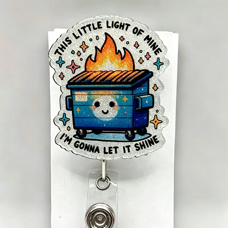 This Little Light Of Mine I'm Gonna Let It Shine Badge Reel