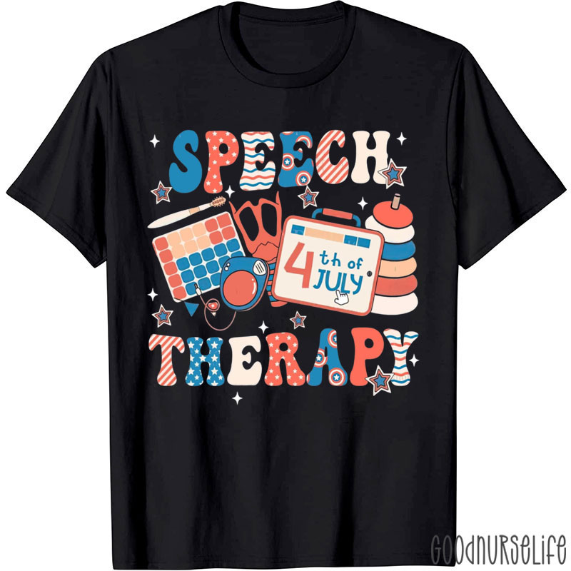 4th Of July Speech Therapy T-Shirt